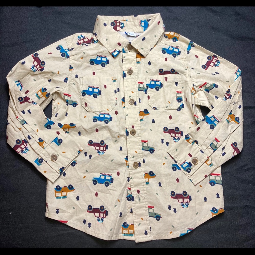 Long Sleeve Old Navy 3T Stretch Shirt